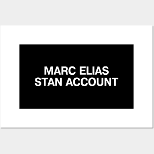 MARC ELIAS STAN ACCOUNT Posters and Art